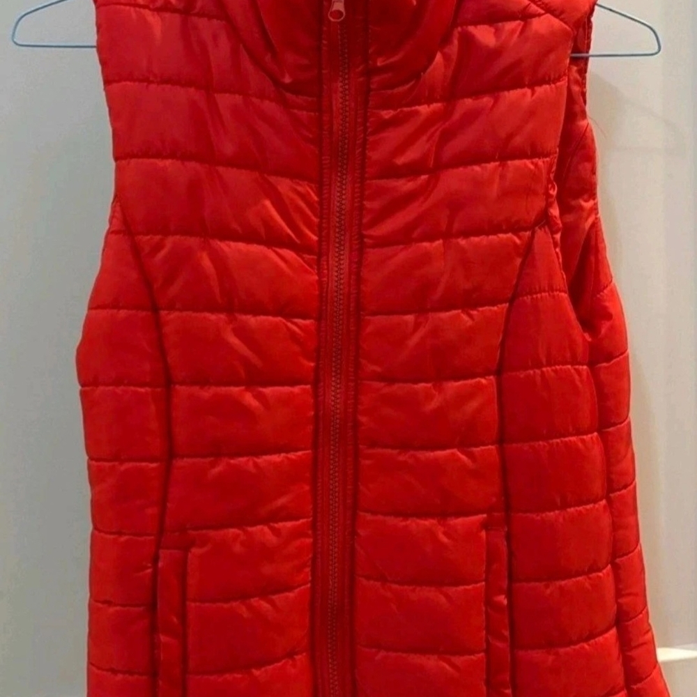 Rue21 Red Quilted Puffer Vest